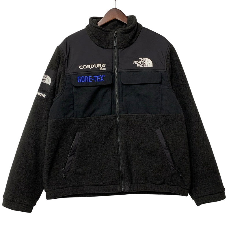【中古品】【メンズ】 SUPREME×THE NORTH FACE シュプリーム×ザ・ノースフェイス NL71809I 18AW EXPEDITION FLEECE JACKET エクスペディションフリースジャケット アウター 長袖 149-250825-ma-01-izu サイズ：M カラー：BLACK 万代Net店