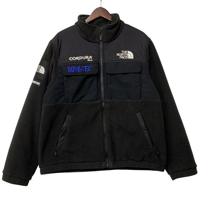 【中古品】【メンズ】 SUPREME×THE NORTH FACE シュプリーム×ザ・ノースフェイス NL71809I 18AW EXPEDITION FLEECE JACKET エクスペディションフリースジャケット アウター 長袖 149-250825-ma-01-izu サイズ：M カラー：BLACK 万代Net店