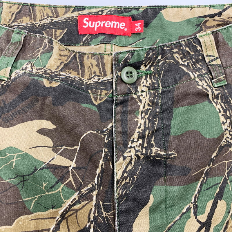 【中古品】【メンズ】 Supreme シュプリーム 22AW CARGO PANTS カーゴパンツ ズボン ボトムス 149-250825-ma-02-izu サイズ：34 カラー：WOODLAND CAMO 万代Net店