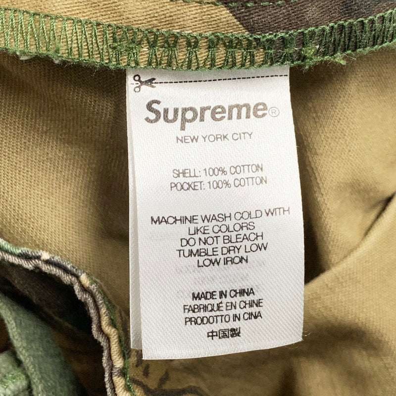 【中古品】【メンズ】 Supreme シュプリーム 22AW CARGO PANTS カーゴパンツ ズボン ボトムス 149-250825-ma-02-izu サイズ：34 カラー：WOODLAND CAMO 万代Net店