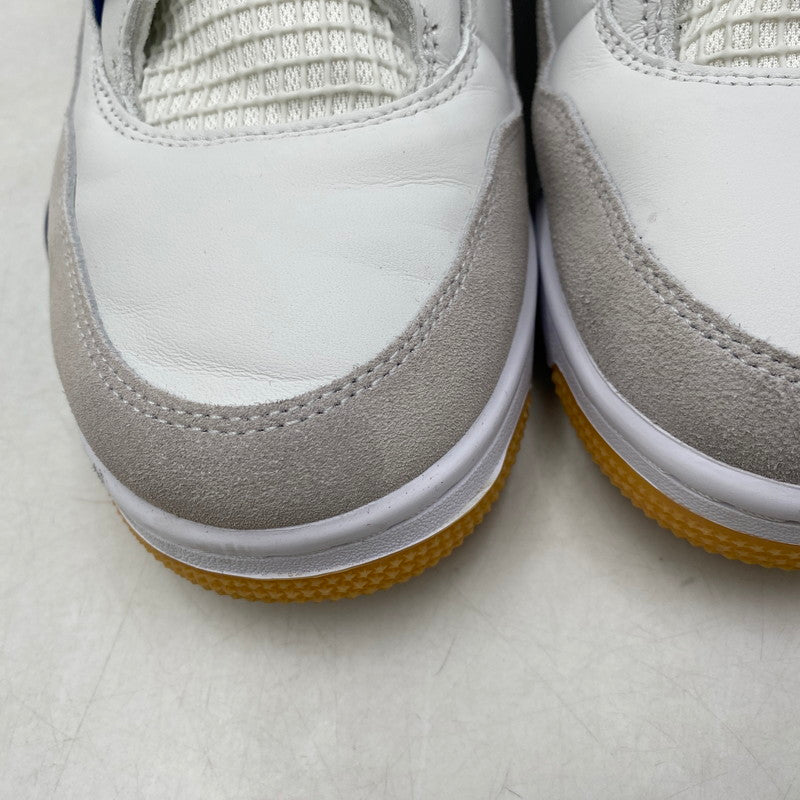 【中古品】【メンズ】 NIKE SB ナイキエスビー DR5415-100 AIR JORDAN 4 RETRO SP エアジョーダン 4 レトロ スペシャル 靴 スニーカー シューズ 160-250825-ma-13-izu サイズ：27.5cm カラー：SUMMIT WHITE/NAVY 万代Net店