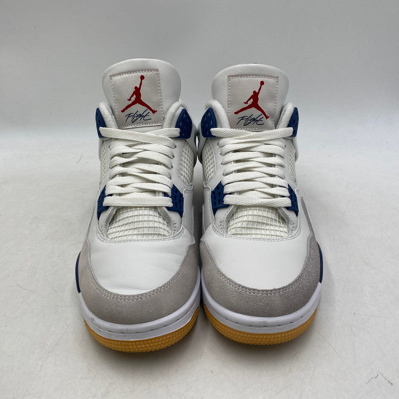 【中古品】【メンズ】 NIKE SB ナイキエスビー DR5415-100 AIR JORDAN 4 RETRO SP エアジョーダン 4 レトロ スペシャル 靴 スニーカー シューズ 160-250825-ma-13-izu サイズ：27.5cm カラー：SUMMIT WHITE/NAVY 万代Net店