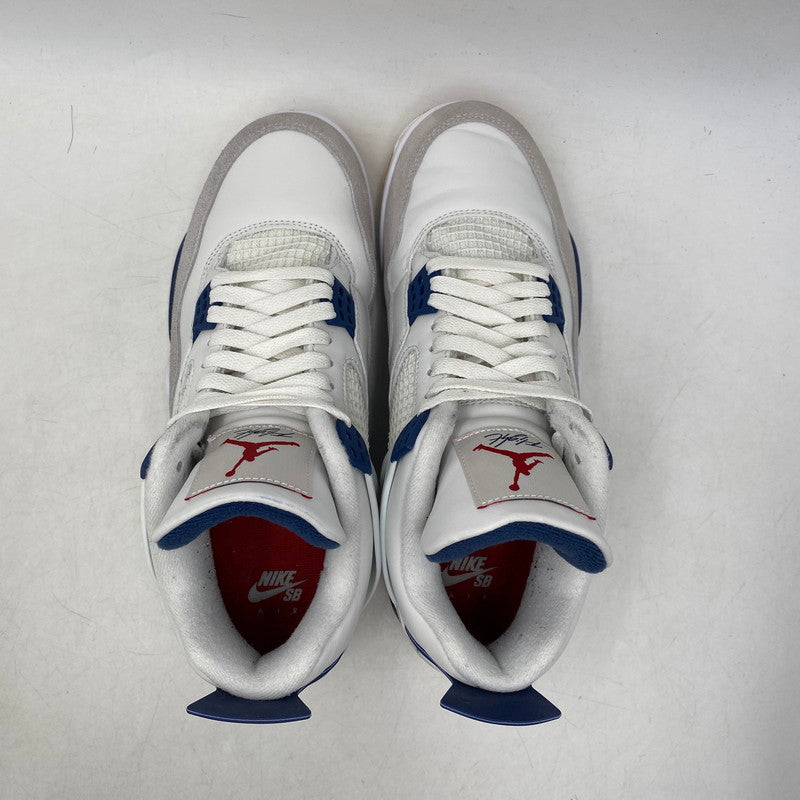 【中古品】【メンズ】 NIKE SB ナイキエスビー DR5415-100 AIR JORDAN 4 RETRO SP エアジョーダン 4 レトロ スペシャル 靴 スニーカー シューズ 160-250825-ma-13-izu サイズ：27.5cm カラー：SUMMIT WHITE/NAVY 万代Net店