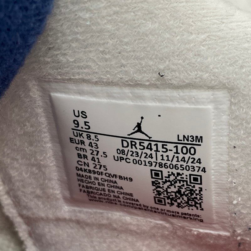 【中古品】【メンズ】 NIKE SB ナイキエスビー DR5415-100 AIR JORDAN 4 RETRO SP エアジョーダン 4 レトロ スペシャル 靴 スニーカー シューズ 160-250825-ma-13-izu サイズ：27.5cm カラー：SUMMIT WHITE/NAVY 万代Net店