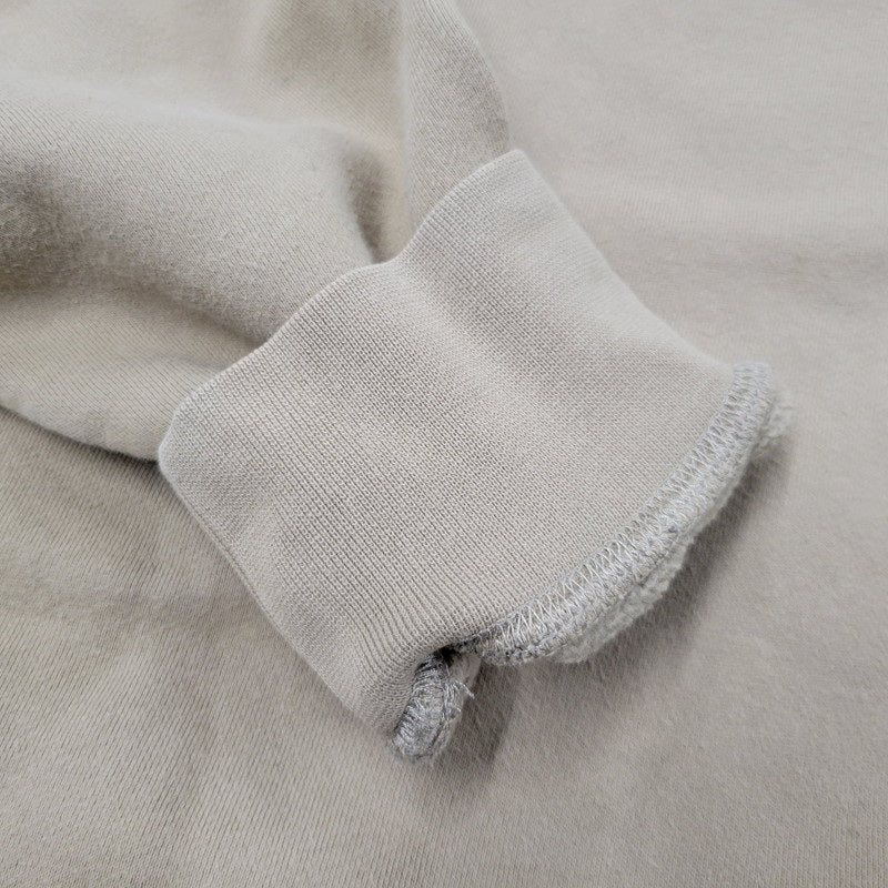 【中古品】【メンズ】 FOG ESSENTIALS エフオージーエッセンシャルズ BACK REFLECTOR LOGO HOODED SWEATSHIRT バック リフレクター ロゴ フーデッド スウェットシャツ パーカー 長袖 トップス 142-250905-as-27-izu サイズ：L カラー：ベージュ 万代Net店