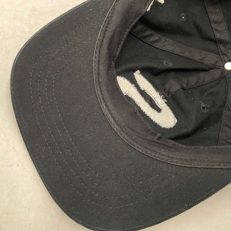 【中古品】【メンズ/レディース】 STUSSY ステューシー 1311061 LOW PRO CHENILLE S SNAPBACK ロー プロ シェニール エス スナップバック 帽子 キャップ 服飾雑貨 185-250825-ma-11-izu サイズ：OFSA カラー：BLACK 万代Net店