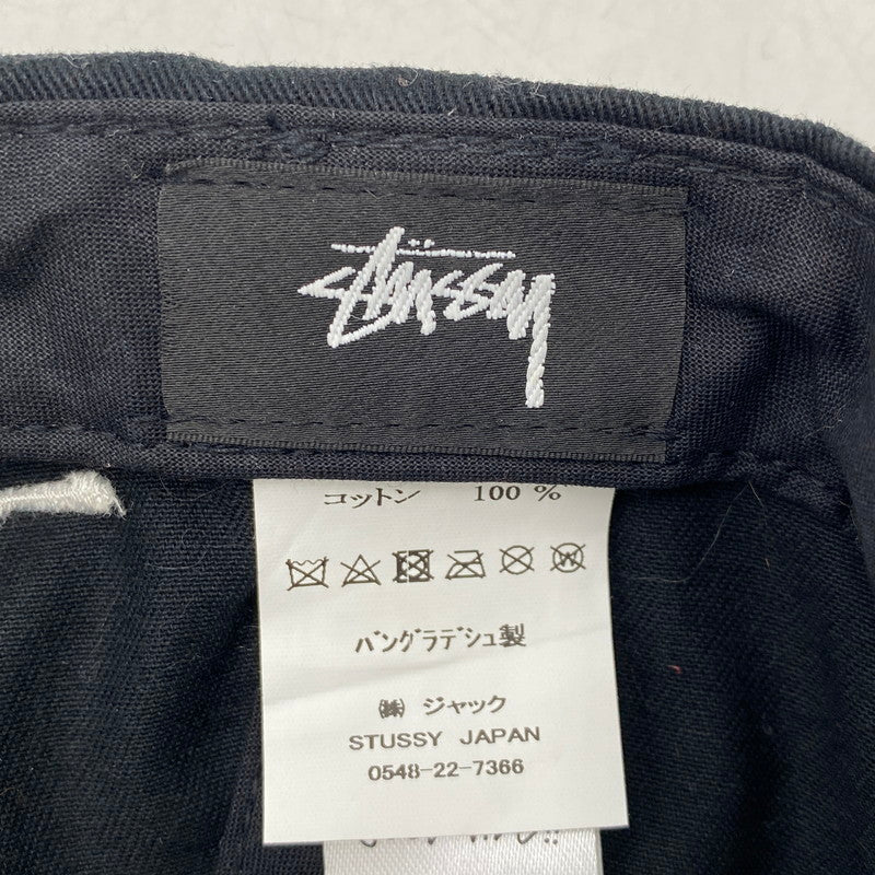 【中古品】【メンズ/レディース】 STUSSY ステューシー 1311061 LOW PRO CHENILLE S SNAPBACK ロー プロ シェニール エス スナップバック 帽子 キャップ 服飾雑貨 185-250825-ma-11-izu サイズ：OFSA カラー：BLACK 万代Net店