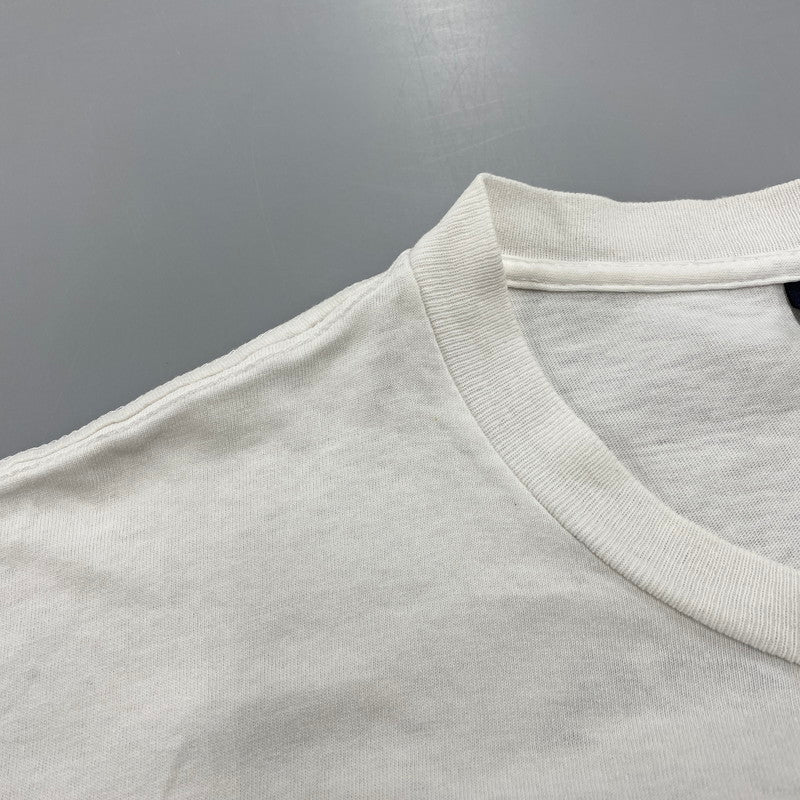 【現状渡し品】【メンズ】 OLD STUSSY オールドステューシー USA製 両シングル 紺タグ 90S DRAGON SS TEE 90年代 ドラゴン ショートスリーブT トップス 半袖 142-250825-ma-23-izu サイズ：M カラー：WHITE 万代Net店