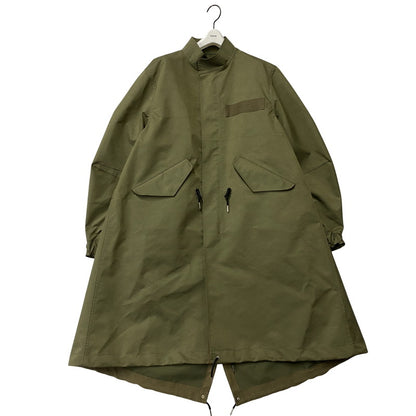 【中古品】【メンズ】 Sacai サカイ 25-03611M 3 LAYER BONDING COAT レイヤーボンディングコート アウター 長袖 140-250825-ma-22-izu サイズ：1 カラー：OLIVE 万代Net店