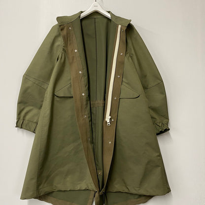 【中古品】【メンズ】 Sacai サカイ 25-03611M 3 LAYER BONDING COAT レイヤーボンディングコート アウター 長袖 140-250825-ma-22-izu サイズ：1 カラー：OLIVE 万代Net店