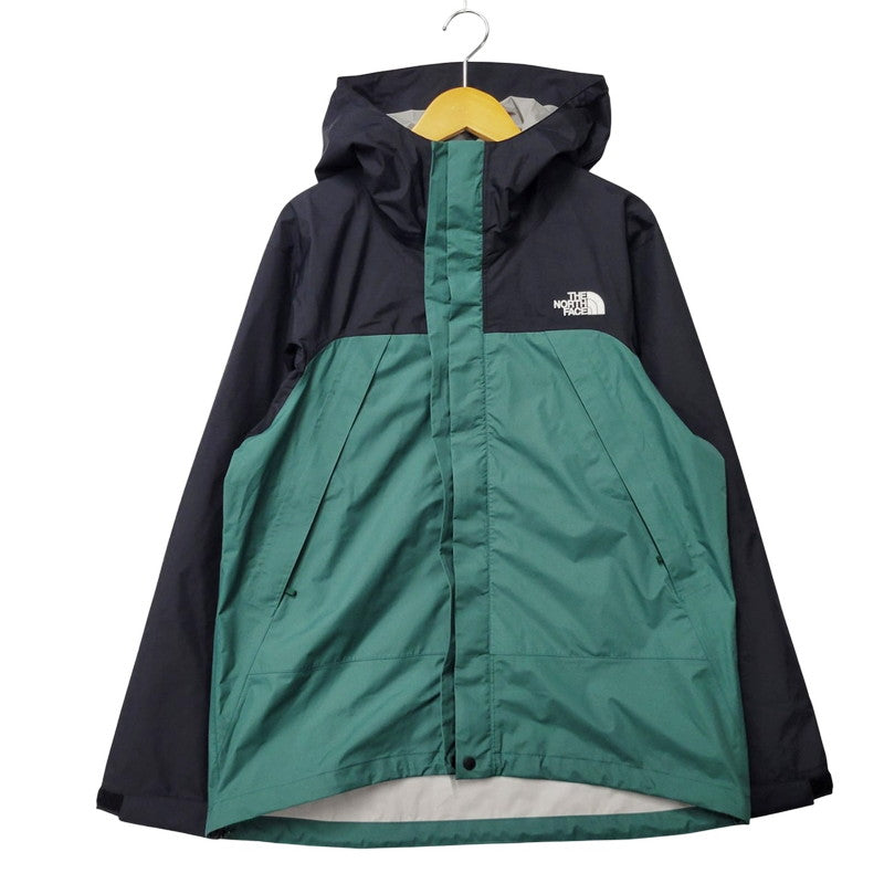 【中古美品】【メンズ】 THE NORTH FACE ザ・ノースフェイス NP12550 DOT SHOT JACKET ドットショットジャケット アウター 長袖 144-250828-ma-02-izu サイズ：M カラー：ブラック×TNFグリーン 万代Net店