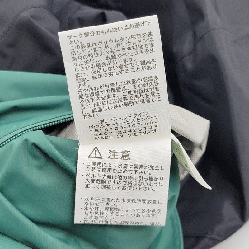 【中古美品】【メンズ】 THE NORTH FACE ザ・ノースフェイス NP12550 DOT SHOT JACKET ドットショットジャケット アウター 長袖 144-250828-ma-02-izu サイズ：M カラー：ブラック×TNFグリーン 万代Net店