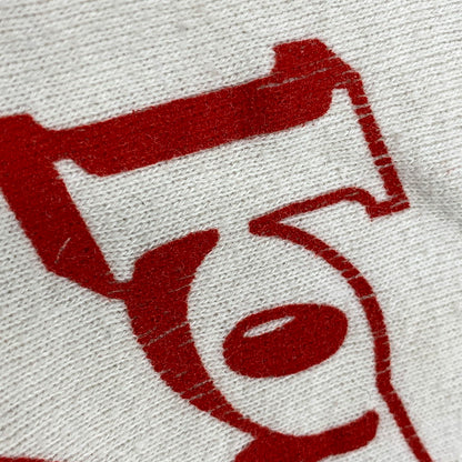 【現状渡し品】【メンズ】 USED IOWA STATE RAGLAN SLEEVE HOODED SWEATSHIRT ラグラン スリーブ フーデッド スウェットシャツ パーカー 長袖 トップス 146-250901-as-32-izu サイズ：XL カラー：ホワイト 万代Net店