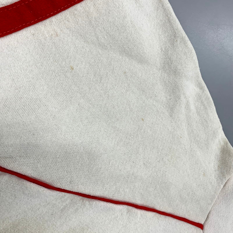 【現状渡し品】【メンズ】 USED IOWA STATE RAGLAN SLEEVE HOODED SWEATSHIRT ラグラン スリーブ フーデッド スウェットシャツ パーカー 長袖 トップス 146-250901-as-32-izu サイズ：XL カラー：ホワイト 万代Net店