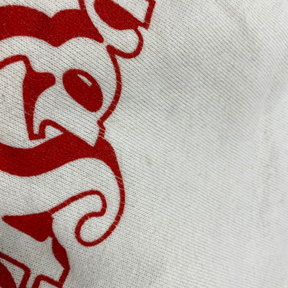 【現状渡し品】【メンズ】 USED IOWA STATE RAGLAN SLEEVE HOODED SWEATSHIRT ラグラン スリーブ フーデッド スウェットシャツ パーカー 長袖 トップス 146-250901-as-32-izu サイズ：XL カラー：ホワイト 万代Net店