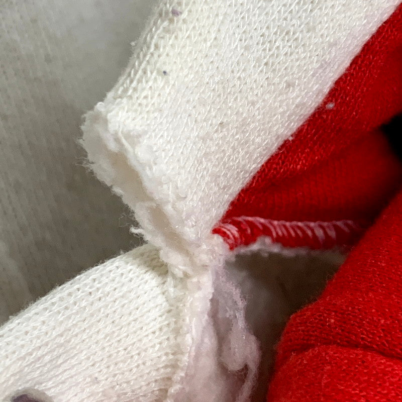 【現状渡し品】【メンズ】 USED IOWA STATE RAGLAN SLEEVE HOODED SWEATSHIRT ラグラン スリーブ フーデッド スウェットシャツ パーカー 長袖 トップス 146-250901-as-32-izu サイズ：XL カラー：ホワイト 万代Net店