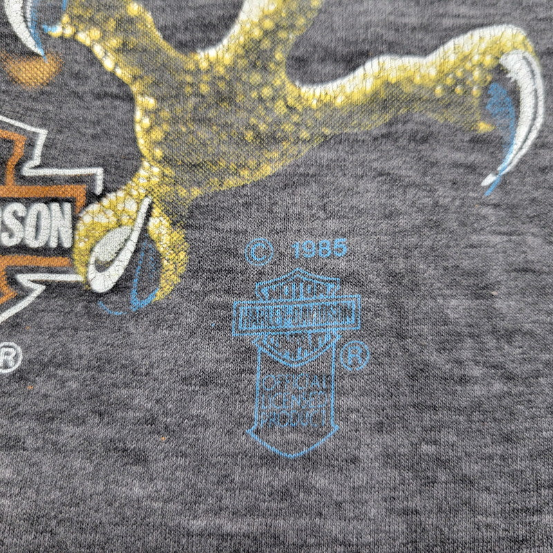 【現状渡し品】【メンズ】 BORN TO BE WILD SS TEE c1985 ショートスリーブ Tシャツ USA製 両シングル 半袖 トップス 146-250826-as-06-izu サイズ：XL カラー：ブラック系 万代Net店