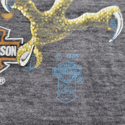 【現状渡し品】【メンズ】 BORN TO BE WILD SS TEE c1985 ショートスリーブ Tシャツ USA製 両シングル 半袖 トップス 146-250826-as-06-izu サイズ：XL カラー：ブラック系 万代Net店