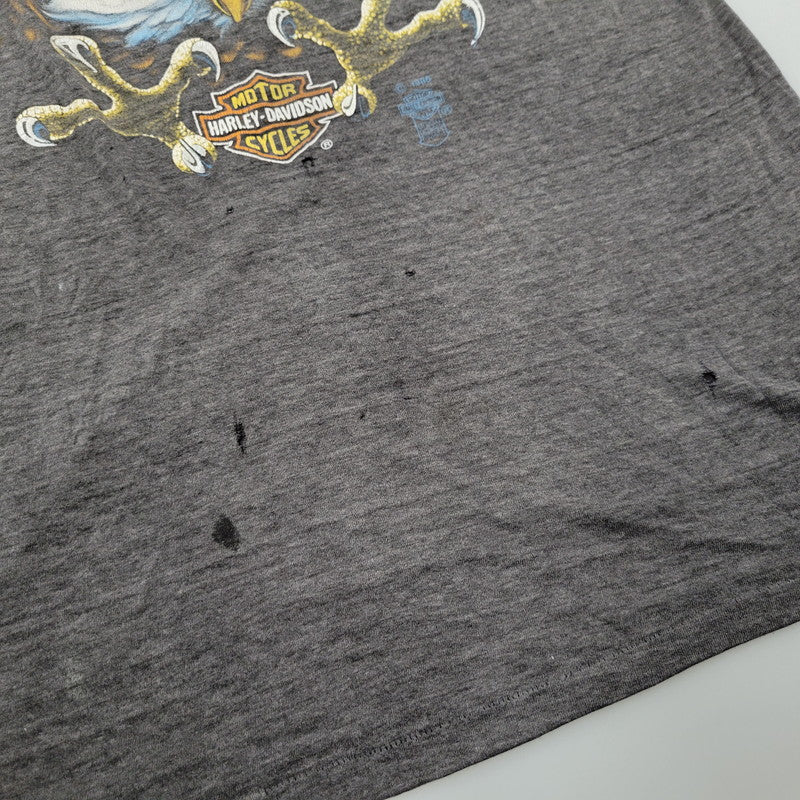 【現状渡し品】【メンズ】 BORN TO BE WILD SS TEE c1985 ショートスリーブ Tシャツ USA製 両シングル 半袖 トップス 146-250826-as-06-izu サイズ：XL カラー：ブラック系 万代Net店