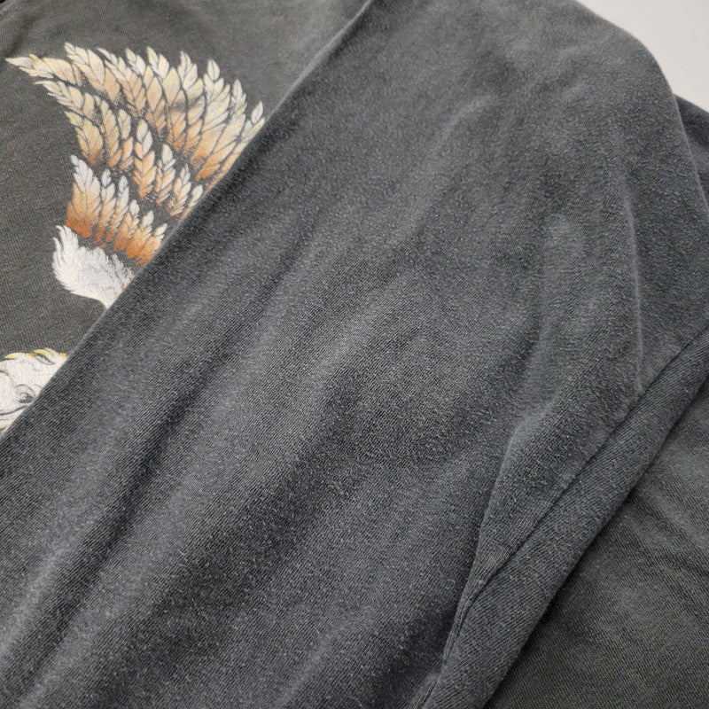 【現状渡し品】【メンズ】 HARLEY DAVIDSON ハーレーダビッドソン 3D EMBLEM LS TEE ロングスリーブ Tシャツ 裾シングル c1989 長袖 トップス 146-250826-as-07-izu サイズ：XL カラー：グレー系 万代Net店