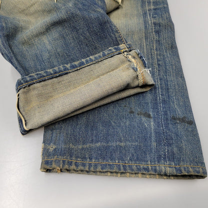 【現状渡し品】【メンズ】 Levi's リーバイス 505 DENIM PANTS BIG-E 42TALON デニムパンツ 刻印5 赤耳 ポケット裏シングル 66前期 ジーンズ ボトムス 157-250826-as-13-izu カラー：インディゴ 万代Net店