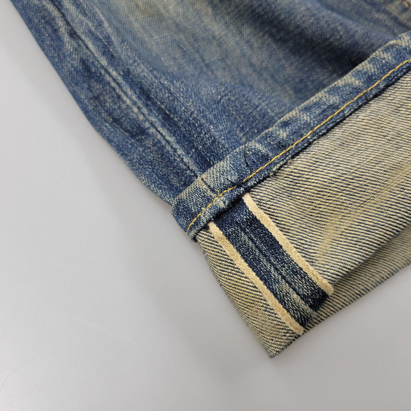 【現状渡し品】【メンズ】 Levi's リーバイス 505 DENIM PANTS BIG-E 42TALON デニムパンツ 刻印5 赤耳 ポケット裏シングル 66前期 ジーンズ ボトムス 157-250826-as-13-izu カラー：インディゴ 万代Net店