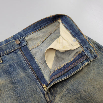 【現状渡し品】【メンズ】 Levi's リーバイス 505 DENIM PANTS BIG-E 42TALON デニムパンツ 刻印5 赤耳 ポケット裏シングル 66前期 ジーンズ ボトムス 157-250826-as-13-izu カラー：インディゴ 万代Net店