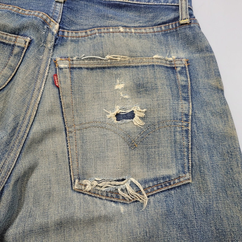 【現状渡し品】【メンズ】 Levi's リーバイス 505 DENIM PANTS BIG-E 42TALON デニムパンツ 刻印5 赤耳 ポケット裏シングル 66前期 ジーンズ ボトムス 157-250826-as-13-izu カラー：インディゴ 万代Net店