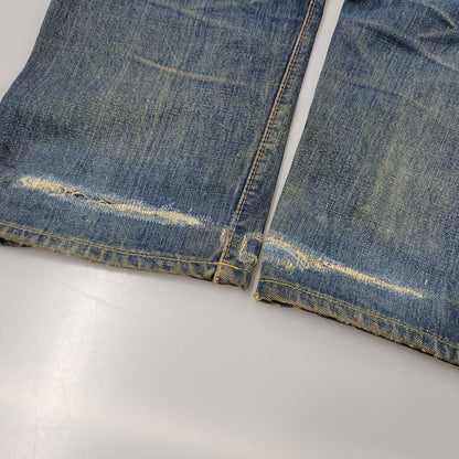 【現状渡し品】【メンズ】 Levi's リーバイス 505 DENIM PANTS BIG-E 42TALON デニムパンツ 刻印5 赤耳 ポケット裏シングル 66前期 ジーンズ ボトムス 157-250826-as-13-izu カラー：インディゴ 万代Net店