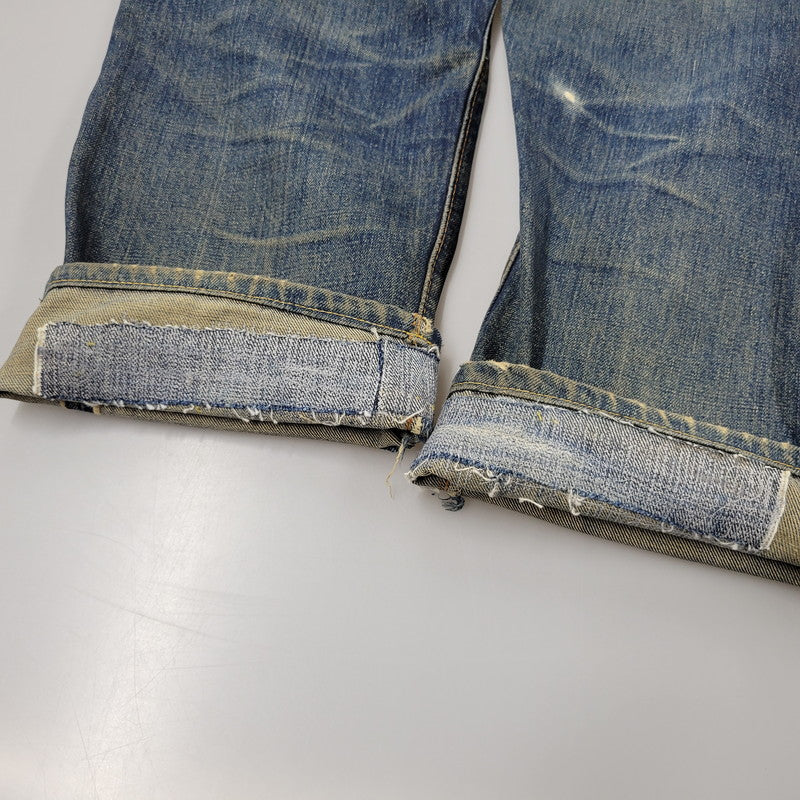 【現状渡し品】【メンズ】 Levi's リーバイス 505 DENIM PANTS BIG-E 42TALON デニムパンツ 刻印5 赤耳 ポケット裏シングル 66前期 ジーンズ ボトムス 157-250826-as-13-izu カラー：インディゴ 万代Net店