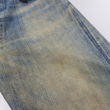 【現状渡し品】【メンズ】 Levi's リーバイス 505 DENIM PANTS BIG-E 42TALON デニムパンツ 刻印5 赤耳 ポケット裏シングル 66前期 ジーンズ ボトムス 157-250826-as-13-izu カラー：インディゴ 万代Net店