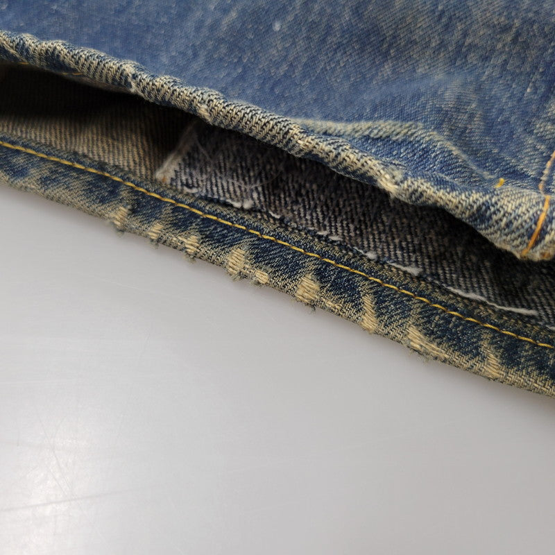 【現状渡し品】【メンズ】 Levi's リーバイス 505 DENIM PANTS BIG-E 42TALON デニムパンツ 刻印5 赤耳 ポケット裏シングル 66前期 ジーンズ ボトムス 157-250826-as-13-izu カラー：インディゴ 万代Net店
