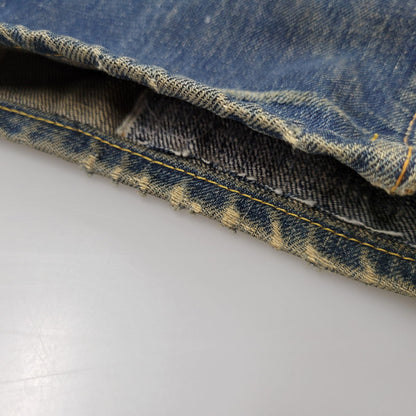 【現状渡し品】【メンズ】 Levi's リーバイス 505 DENIM PANTS BIG-E 42TALON デニムパンツ 刻印5 赤耳 ポケット裏シングル 66前期 ジーンズ ボトムス 157-250826-as-13-izu カラー：インディゴ 万代Net店