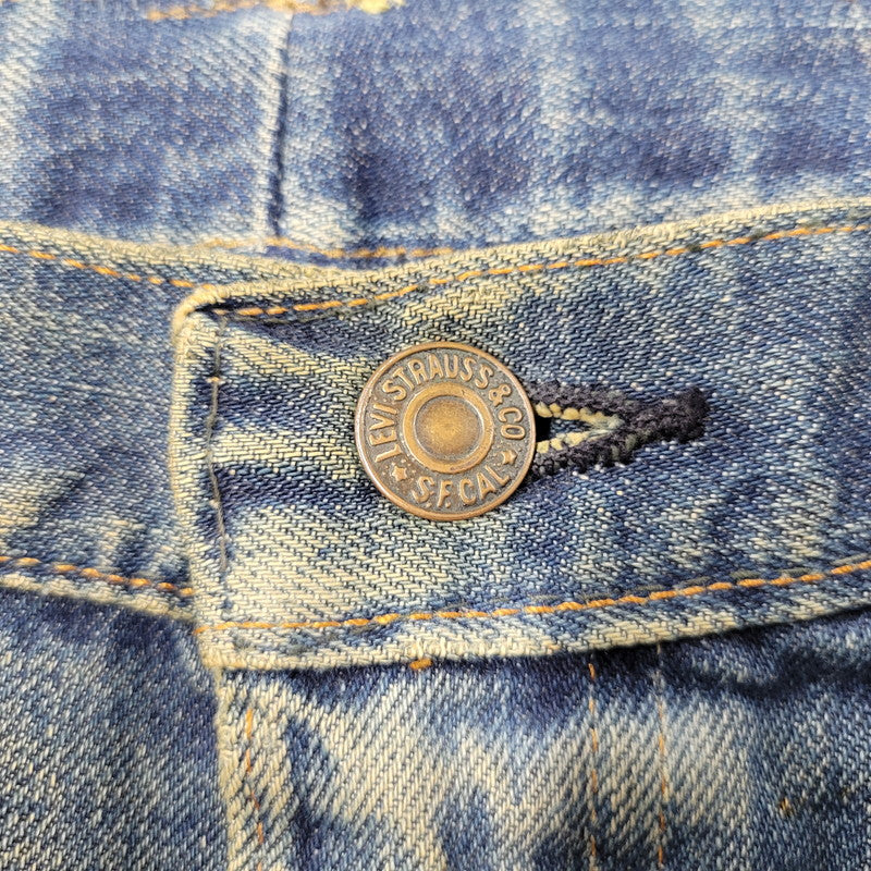 【現状渡し品】【メンズ】 Levi's リーバイス 505 DENIM PANTS BIG-E 42TALON デニムパンツ 刻印5 赤耳 ポケット裏シングル 66前期 ジーンズ ボトムス 157-250826-as-13-izu カラー：インディゴ 万代Net店