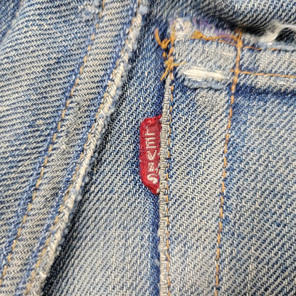 【現状渡し品】【メンズ】 Levi's リーバイス 505 DENIM PANTS BIG-E 42TALON デニムパンツ 刻印5 赤耳 ポケット裏シングル 66前期 ジーンズ ボトムス 157-250826-as-13-izu カラー：インディゴ 万代Net店