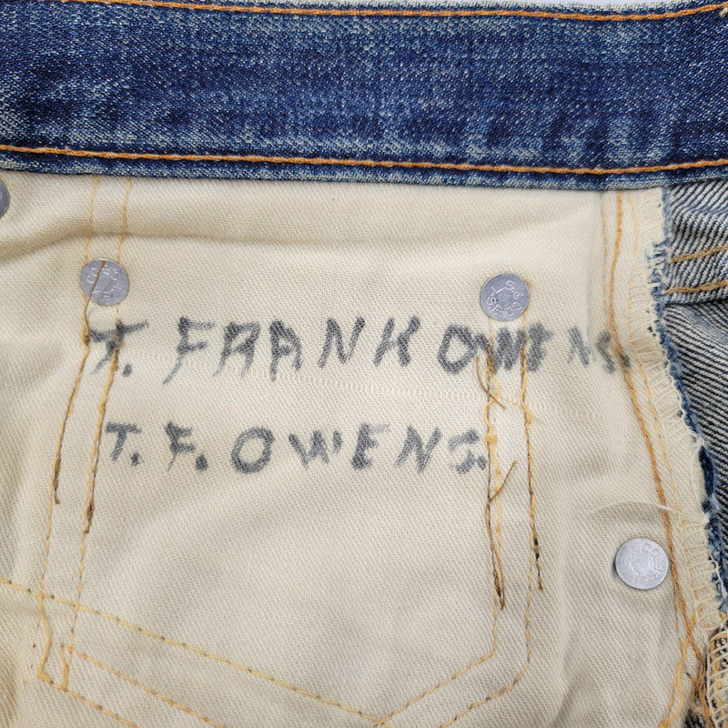 【現状渡し品】【メンズ】 Levi's リーバイス 505 DENIM PANTS BIG-E 42TALON デニムパンツ 刻印5 赤耳 ポケット裏シングル 66前期 ジーンズ ボトムス 157-250826-as-13-izu カラー：インディゴ 万代Net店