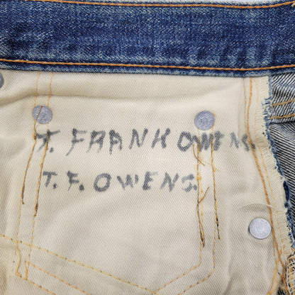 【現状渡し品】【メンズ】 Levi's リーバイス 505 DENIM PANTS BIG-E 42TALON デニムパンツ 刻印5 赤耳 ポケット裏シングル 66前期 ジーンズ ボトムス 157-250826-as-13-izu カラー：インディゴ 万代Net店