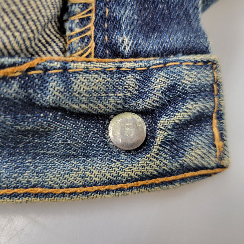 【現状渡し品】【メンズ】 Levi's リーバイス 505 DENIM PANTS BIG-E 42TALON デニムパンツ 刻印5 赤耳 ポケット裏シングル 66前期 ジーンズ ボトムス 157-250826-as-13-izu カラー：インディゴ 万代Net店