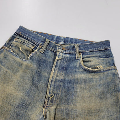 【現状渡し品】【メンズ】 Levi's リーバイス 505 DENIM PANTS BIG-E 42TALON デニムパンツ 刻印5 赤耳 ポケット裏シングル 66前期 ジーンズ ボトムス 157-250826-as-13-izu カラー：インディゴ 万代Net店