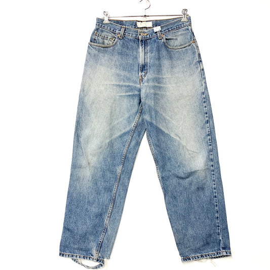 【現状渡し品】【メンズ】 Levi's リーバイス 00's 560 COMFORT FIT DENIM PANTS 005604886 2004年製 コンフォート フィット デニムパンツ ジーンズ 刻印989 メキシコ製 157-250924-hi-21-izu サイズ：34×30 カラー：ライトインディゴ 万代Net店