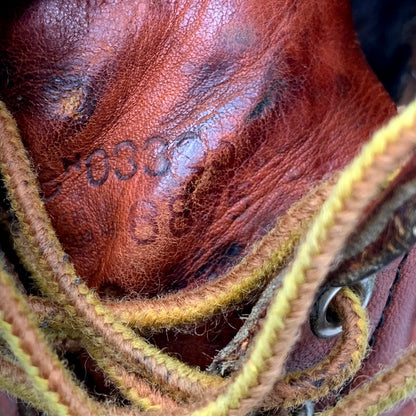【現状渡し品】【メンズ】 RED WING レッドウィング IRISH SETTER 8875 アイリッシュセッター USA製 旧プリント四角犬タグ ブーツ シューズ 靴 164-250826-as-03-izu サイズ：9.5 カラー：ブラウン 万代Net店