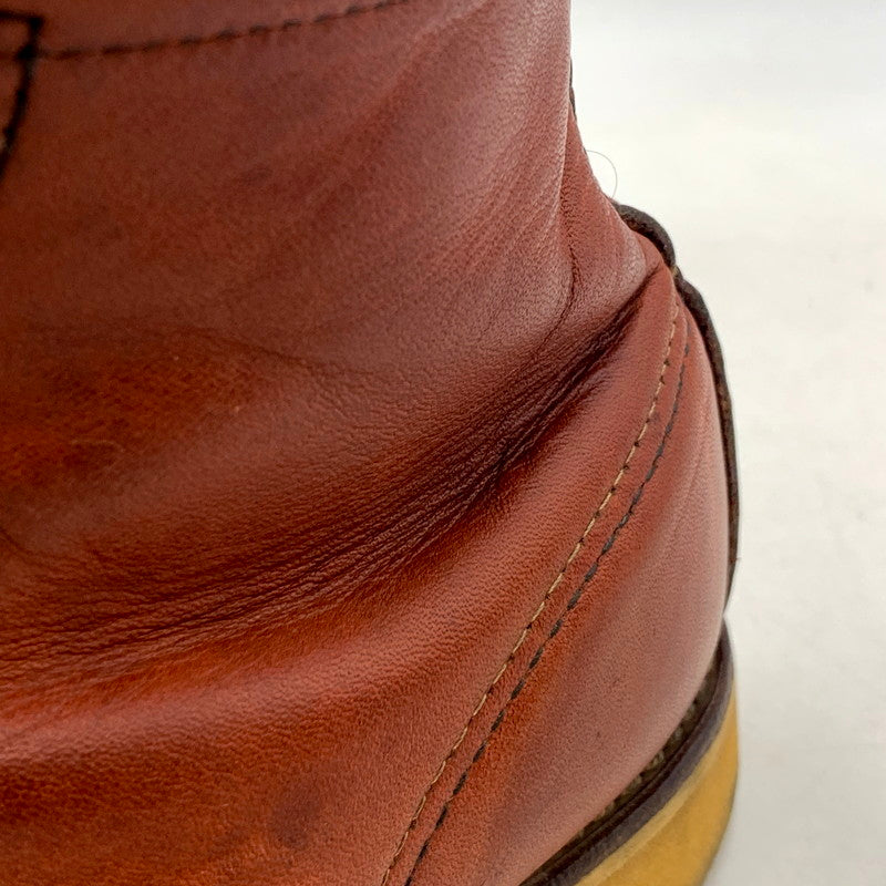 【現状渡し品】【メンズ】 RED WING レッドウィング IRISH SETTER 8875 アイリッシュセッター USA製 旧プリント四角犬タグ ブーツ シューズ 靴 164-250826-as-03-izu サイズ：9.5 カラー：ブラウン 万代Net店