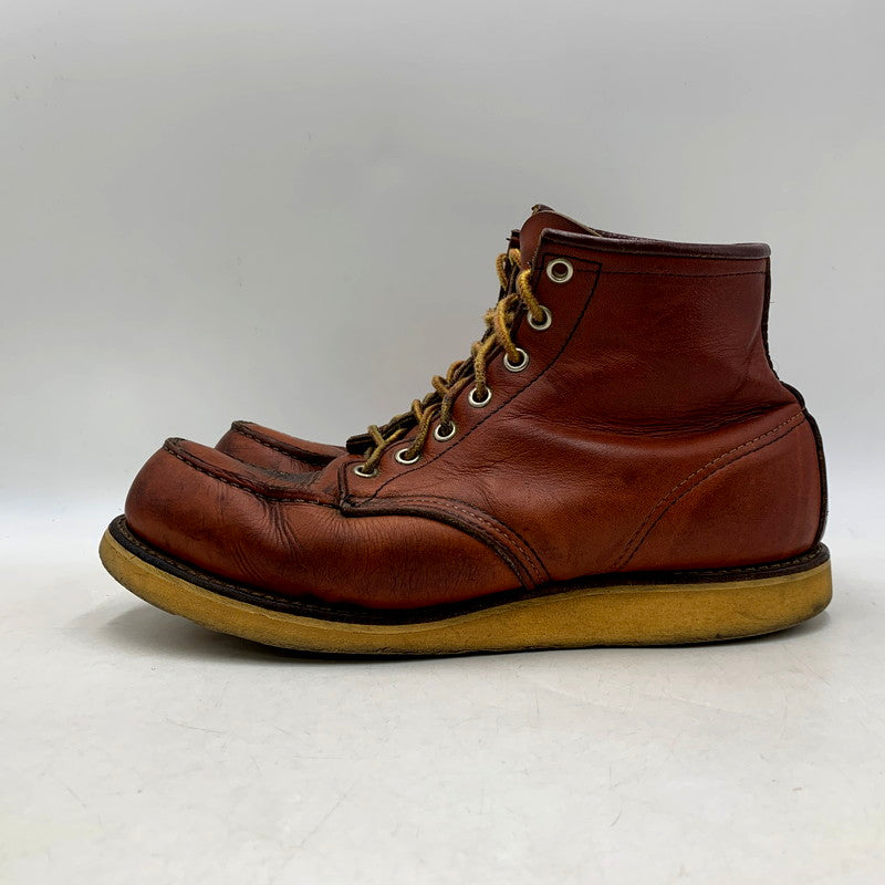 【現状渡し品】【メンズ】 RED WING レッドウィング IRISH SETTER 8875 アイリッシュセッター USA製 旧プリント四角犬タグ ブーツ シューズ 靴 164-250826-as-03-izu サイズ：9.5 カラー：ブラウン 万代Net店