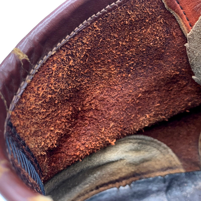 【現状渡し品】【メンズ】 RED WING レッドウィング IRISH SETTER 8875 アイリッシュセッター USA製 旧プリント四角犬タグ ブーツ シューズ 靴 164-250826-as-03-izu サイズ：9.5 カラー：ブラウン 万代Net店