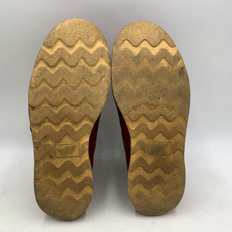 【現状渡し品】【メンズ】 RED WING レッドウィング IRISH SETTER 8875 アイリッシュセッター USA製 旧プリント四角犬タグ ブーツ シューズ 靴 164-250826-as-03-izu サイズ：9.5 カラー：ブラウン 万代Net店