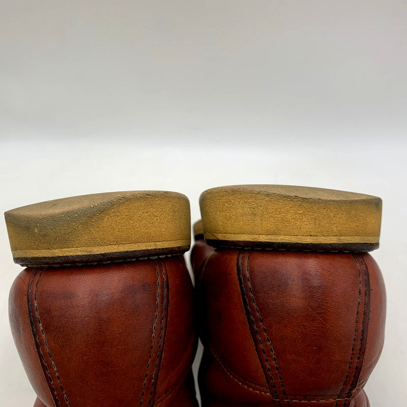 【現状渡し品】【メンズ】 RED WING レッドウィング IRISH SETTER 8875 アイリッシュセッター USA製 旧プリント四角犬タグ ブーツ シューズ 靴 164-250826-as-03-izu サイズ：9.5 カラー：ブラウン 万代Net店
