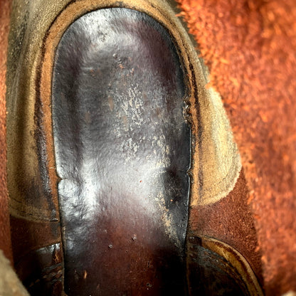 【現状渡し品】【メンズ】 RED WING レッドウィング IRISH SETTER 8875 アイリッシュセッター USA製 旧プリント四角犬タグ ブーツ シューズ 靴 164-250826-as-03-izu サイズ：9.5 カラー：ブラウン 万代Net店