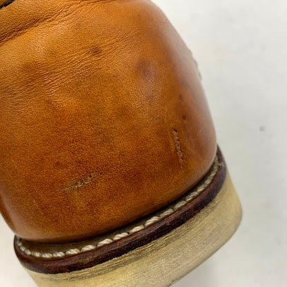 【中古品】【メンズ】 RED WING レッドウィング PECOS BOOTS 866 ペコスブーツ USA製 刺繍羽タグ シューズ 靴 164-250826-as-04-izu サイズ：UK7 カラー：ブラウン 万代Net店