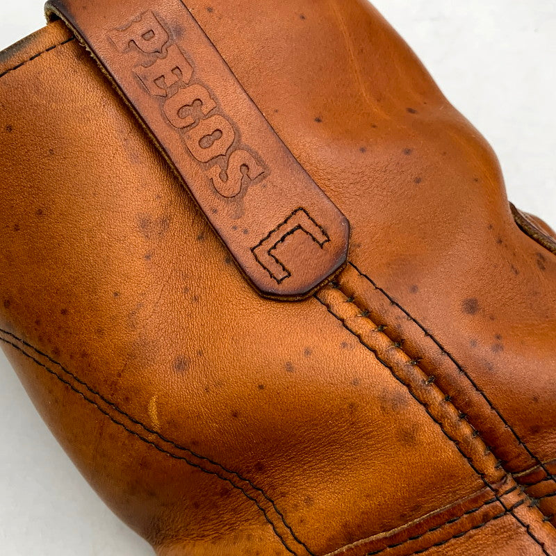 【中古品】【メンズ】 RED WING レッドウィング PECOS BOOTS 866 ペコスブーツ USA製 刺繍羽タグ シューズ 靴 164-250826-as-04-izu サイズ：UK7 カラー：ブラウン 万代Net店