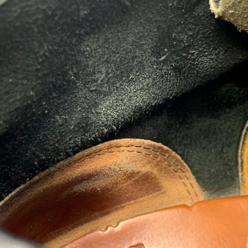 【中古品】【メンズ】 RED WING レッドウィング MOC TOE CLASSIC 9075 モックトゥ クラシック 刺繍羽タグ USA製 シューズ 靴 164-250826-as-05-izu サイズ：27cm カラー：ブラック 万代Net店